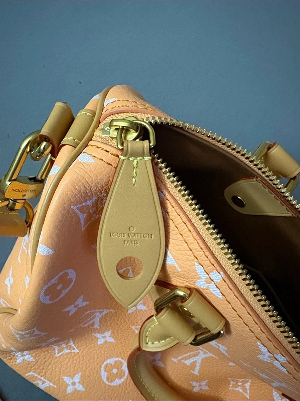 Louis Vuitton P9 speedy 30 orange